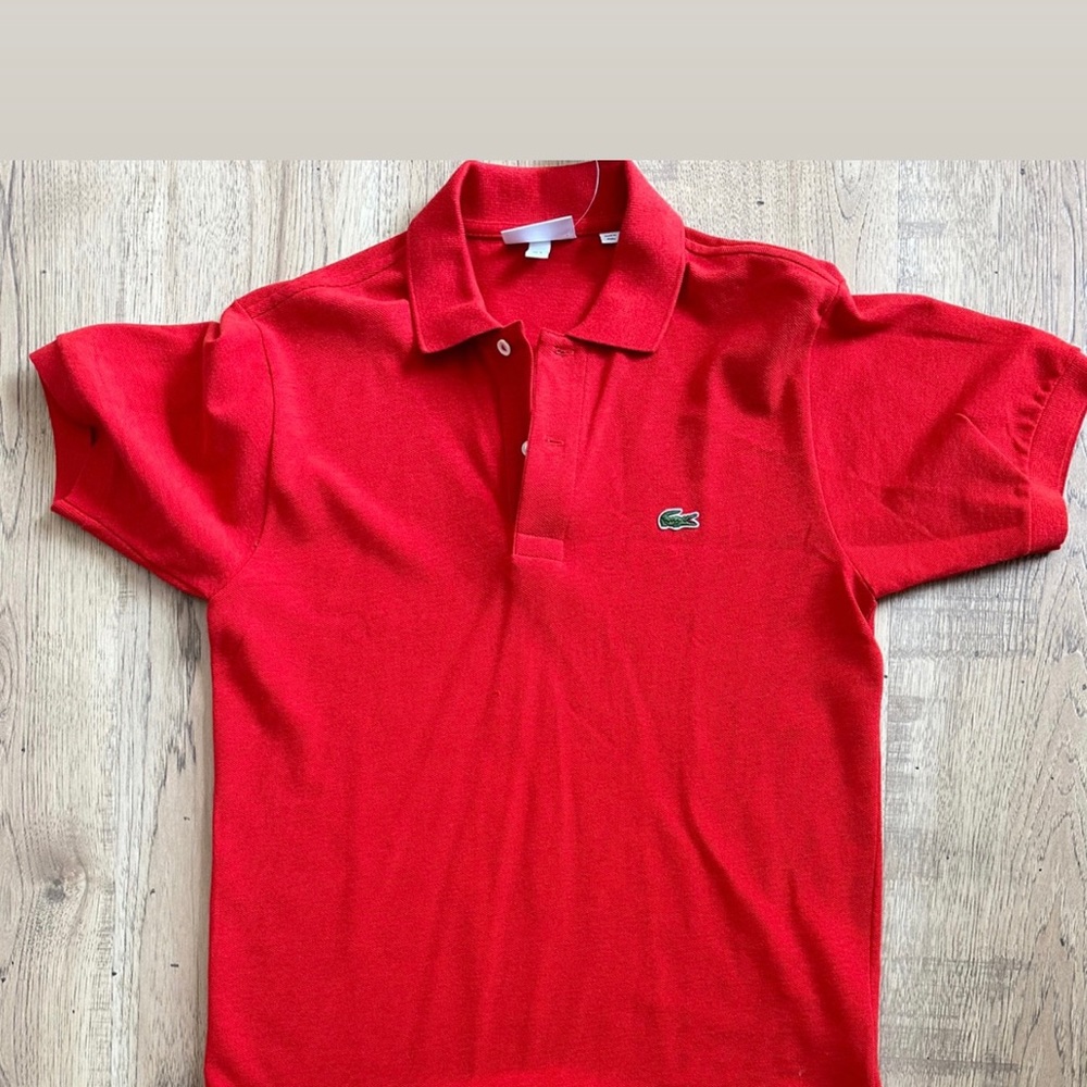 Lacoste beautiful bright red